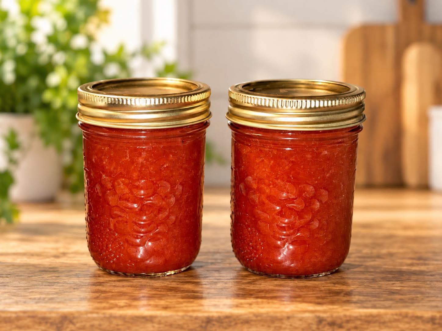 Strawberry Rhubarb Jam